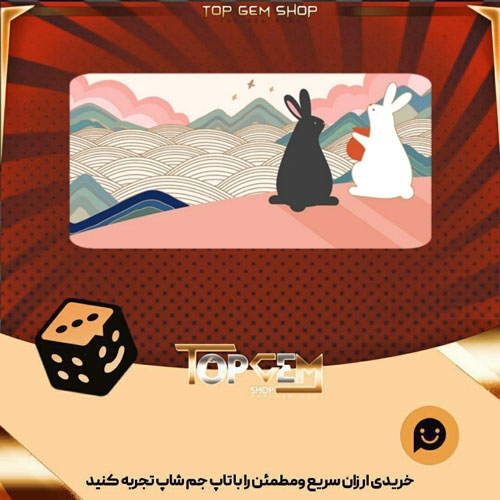 خرید آیتم بنر Yin yang rabbits بازی پلاتو
