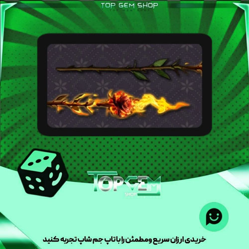 خرید آیتم چوب بیلیارد Burning roze بازی پلاتو