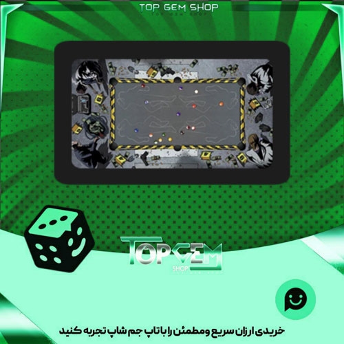 خرید آیتم میز بیلیارد Crime scene بازی پلاتو