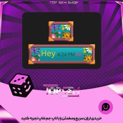 خرید آیتم چت Flora بازی پلاتو