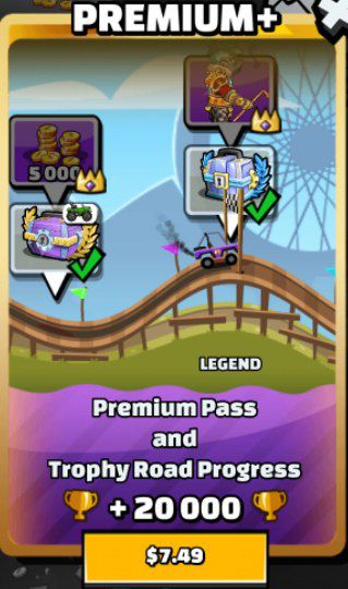 خرید permium pas بازی هیل کلایمپ ریسینگ 2