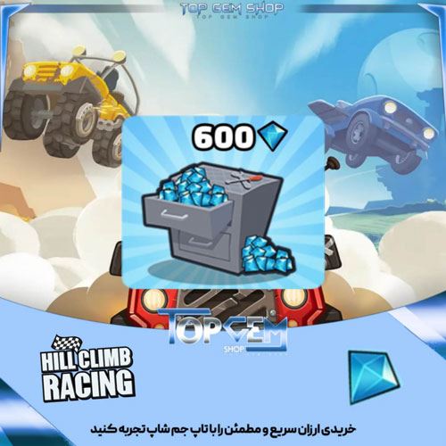 خرید 600 جم Hill Climb Racing