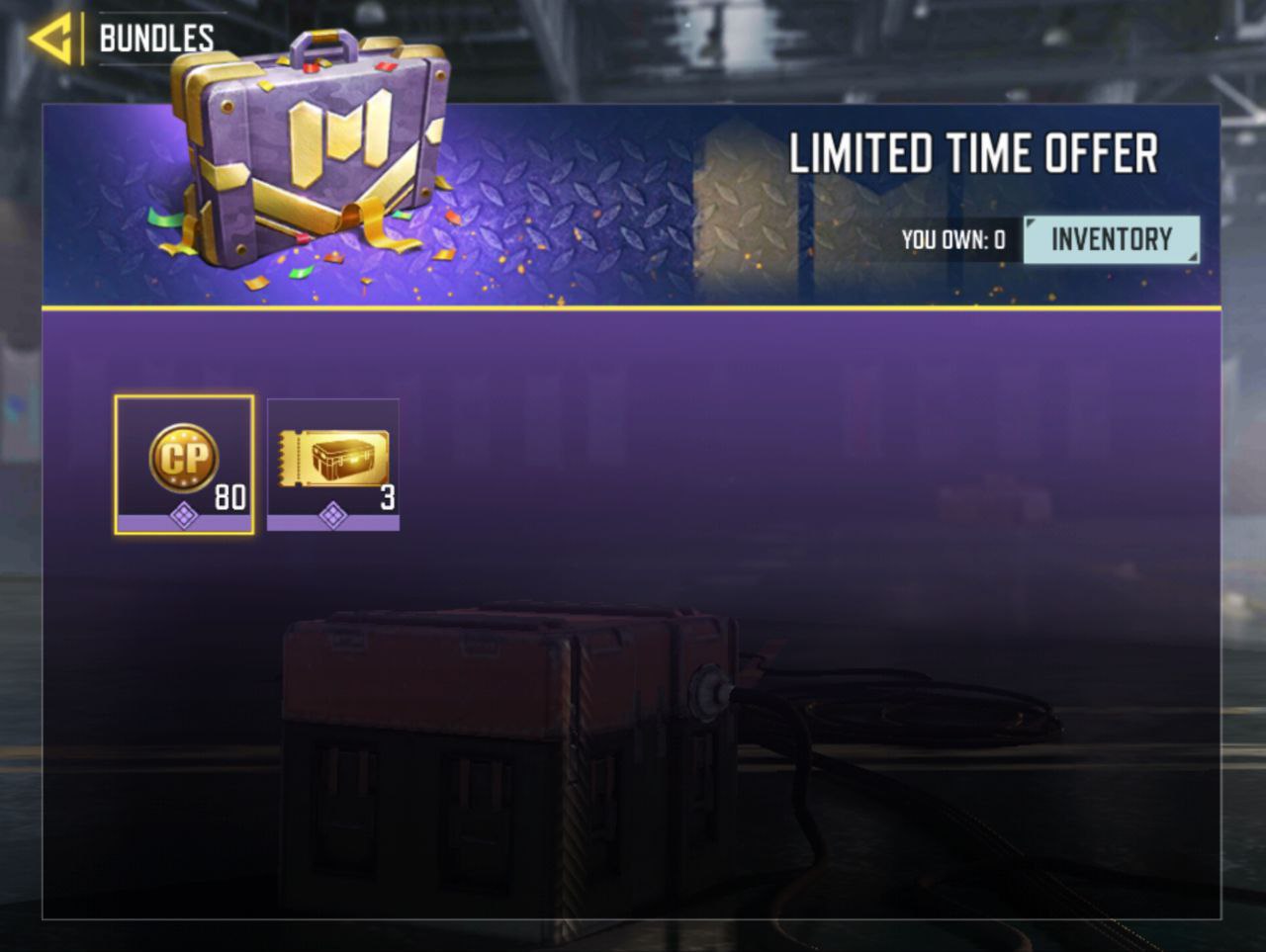 لیمیت آفر 80 سی پی و 3 کارت طلایی