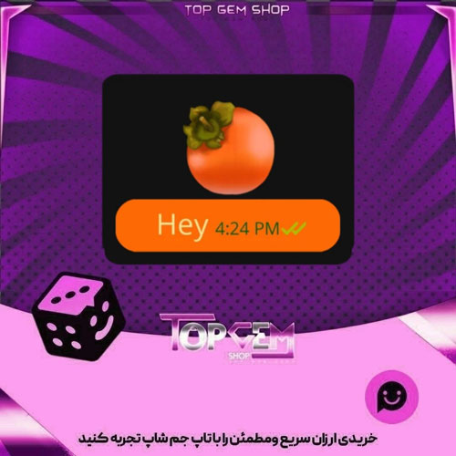 خرید آیتم چت persimmon بازی پلاتو