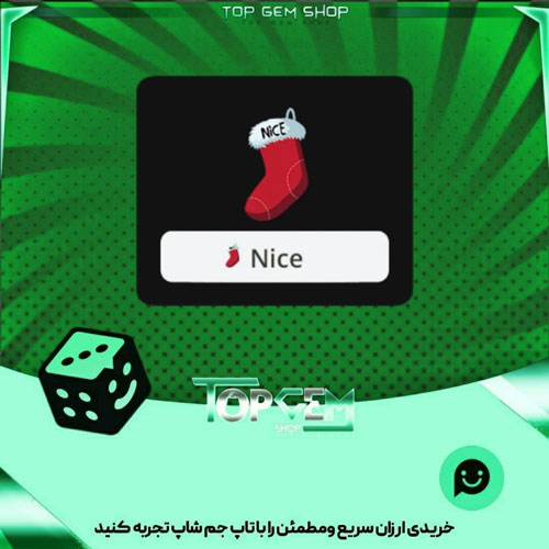 خرید آیتم نشان Nice stockin بازی پلاتو