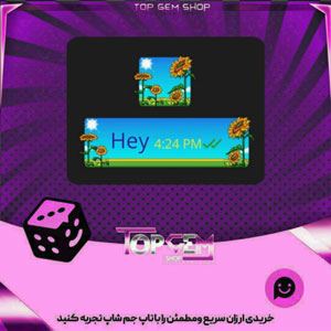خرید آیتم چت Sunflower بازی پلاتو