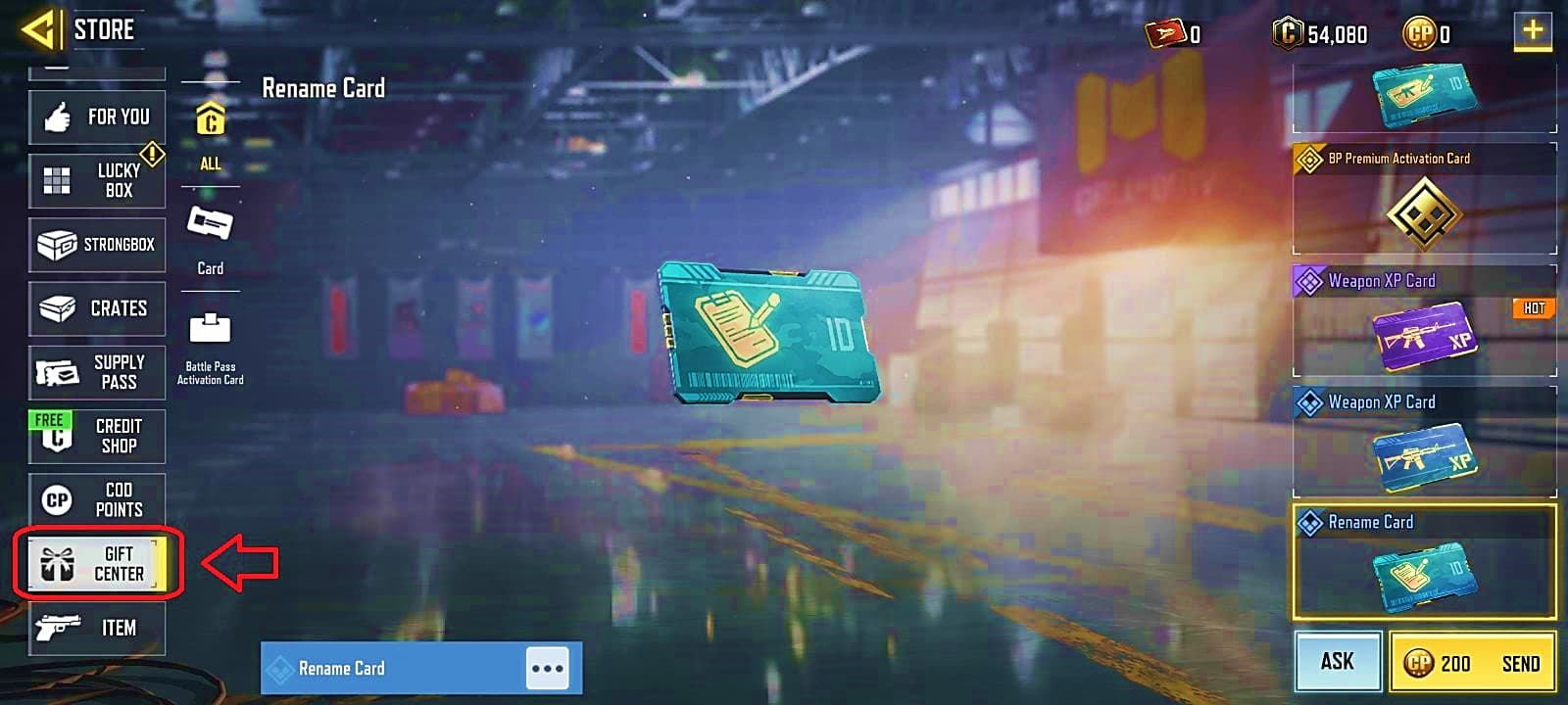 خرید کارت تغییر نام کالاف